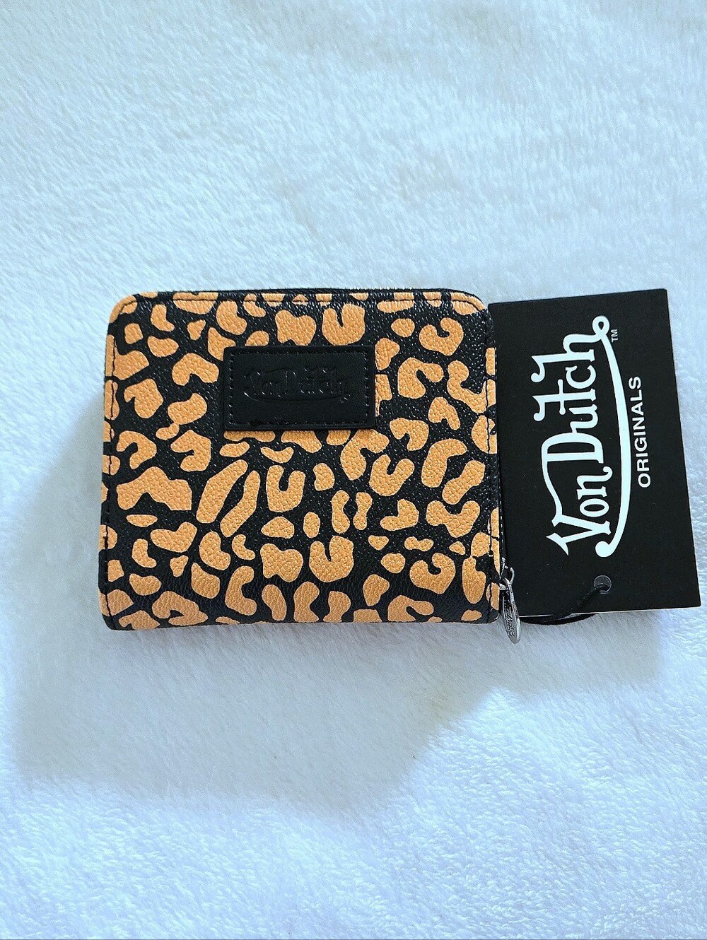 Von Dutch "Orange🧡 Cheetah" Bifold✌️ Wallet - NWT